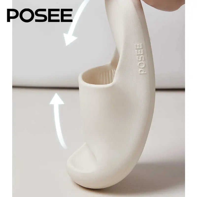 【Mother'S Day Deal】Posee Pillow Slippers Slide, New Trendy Cat Claw EVA Slippers for Women,Non-Slip Cloud Slippers House Bedroom Shoes Shower Sandals Indoor and Outdoor P15819S Walking Shoes Footwear Platform Girl Comfort Flipflop Flatform