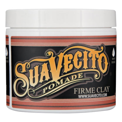 Pomade Firme Clay - Strong Hold Hair Clay for Men - Low Shine Matte Hair Clay Pomade for Natural Texture Hairstyles