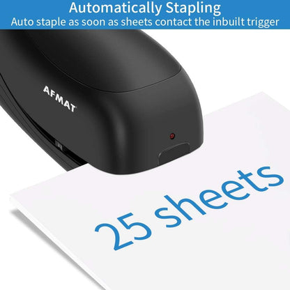 Stapler, Automatic Stapler for Desk, Electric Stapler Desktop, AC or Battery Pow