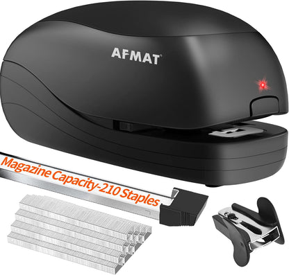 Stapler, Automatic Stapler for Desk, Electric Stapler Desktop, AC or Battery Pow