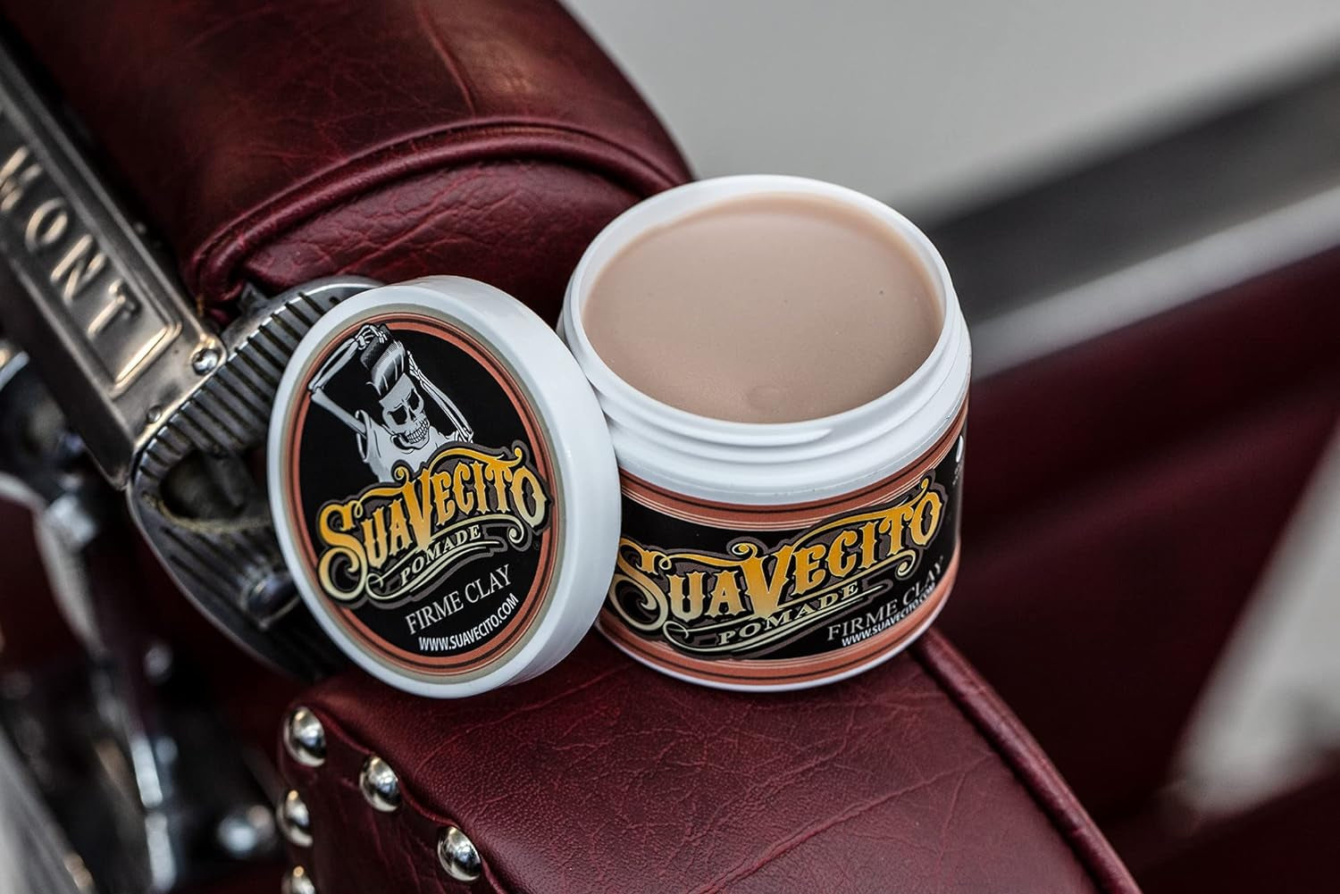 Pomade Firme Clay - Strong Hold Hair Clay for Men - Low Shine Matte Hair Clay Pomade for Natural Texture Hairstyles