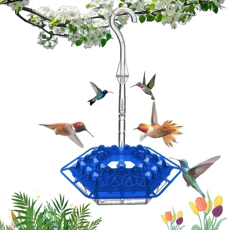 Hummingbird Feeders for Outdoors Hanging with Perch and Built-In Ant Moat Humming Bird Feeder 2024 New Windchime