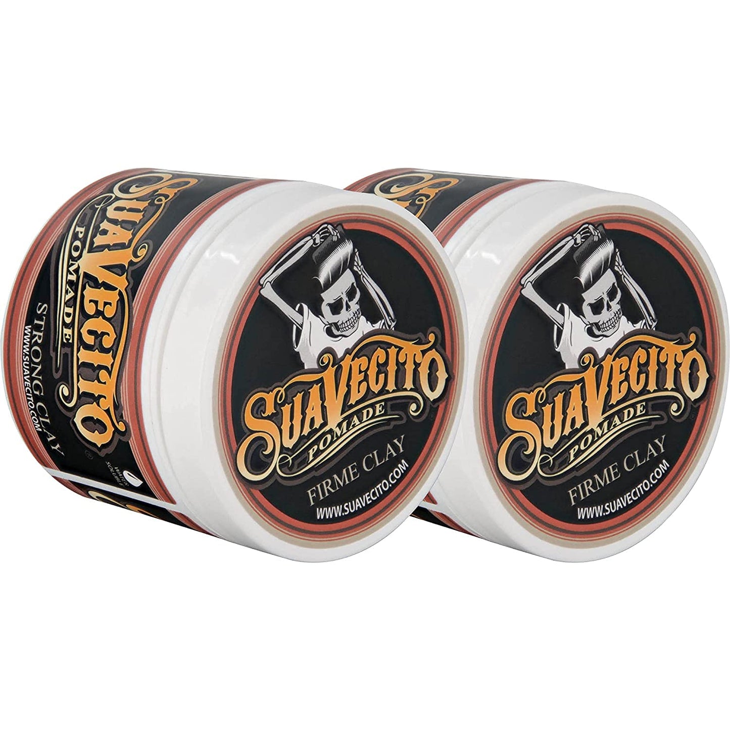 Pomade Firme Clay - Strong Hold Hair Clay for Men - Low Shine Matte Hair Clay Pomade for Natural Texture Hairstyles