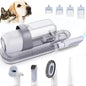 LMVVC Pet Grooming Kit, Dog Grooming Clippers with 2.3L Vacuum Suction 99% Pet Hair, Pet Grooming Vacuum Low Noise