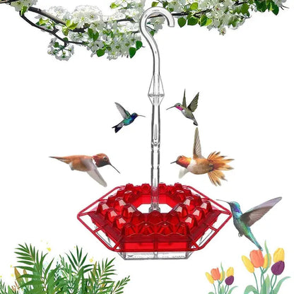 Hummingbird Feeders for Outdoors Hanging with Perch and Built-In Ant Moat Humming Bird Feeder 2024 New Windchime