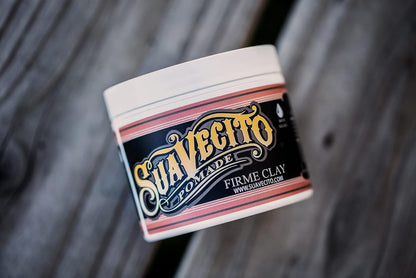 Pomade Firme Clay - Strong Hold Hair Clay for Men - Low Shine Matte Hair Clay Pomade for Natural Texture Hairstyles