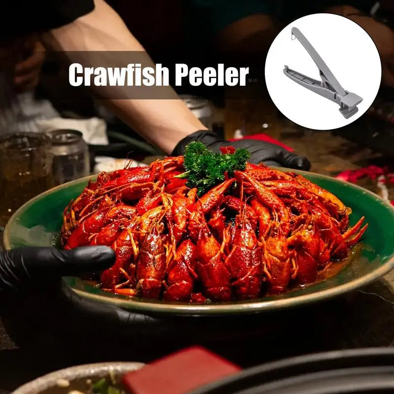 Crawfish Peeler Tail Shucker Portable Crawfish Shelling Peeler Appetisers Salads Pasta Crawfish Preparation Gadget Seafood