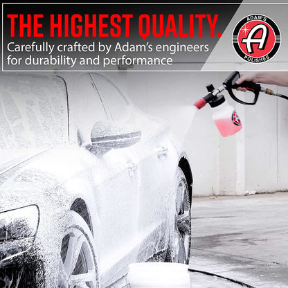 Premium Foam Cannon - Custom Snow Foam Cannon Soap Sprayer for Car Wash | Sprayer Cannister for Pressure Washer